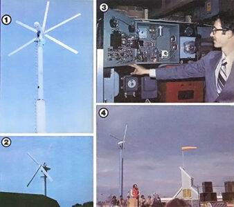 The Mehrkam Wind Power Turbine Image